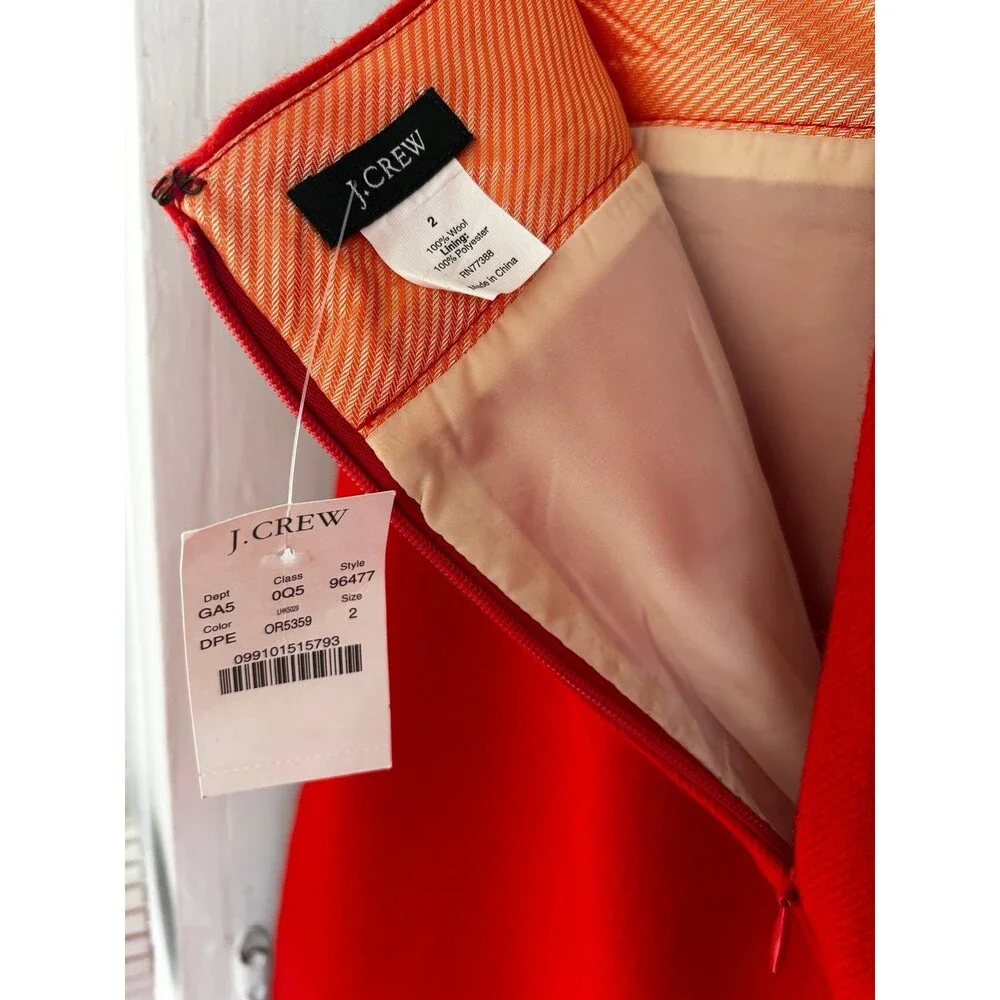 NWT Vintage J.Crew Wool Pencil Skirt